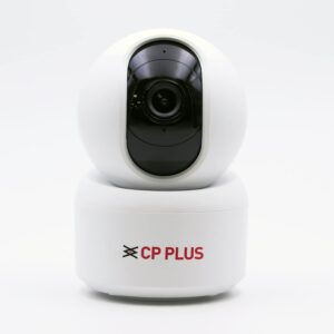 CP PLUS 3 MP Full HD Smart Wi-fi CCTV Camera | 360° Pan & Tilt | View & Talk | Motion Alert | Night Vision | SD Card (Up to 128 GB)