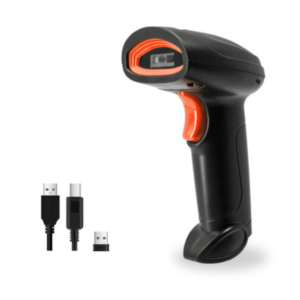 Wireless Barcode Scanner, 1D & 2D QR Code Scanner Machine